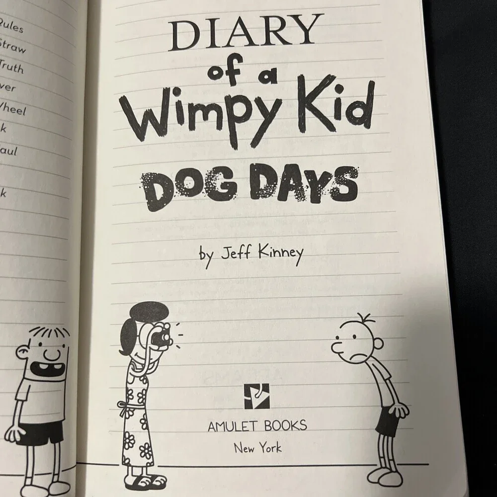 Diary of a Wimpy Kid # 10: Old School - Hardcover Dog Days paperback